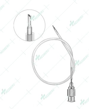 Heslin Infusion Cannula, 25 gauge