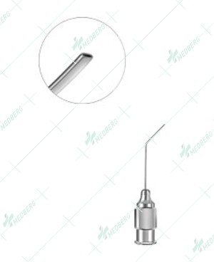 Hydrodissection Cannula, flat tip, 25 gauge