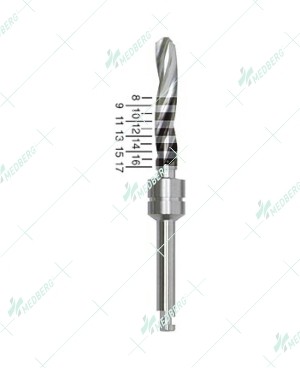 Irrigated Tri-Spade Intermediate Twist Drill, 2.75mm Tip