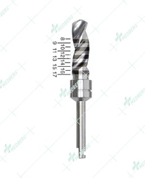 Irrigated Tri-Spade Intermediate Twist Drill, 4.30mm Tip
