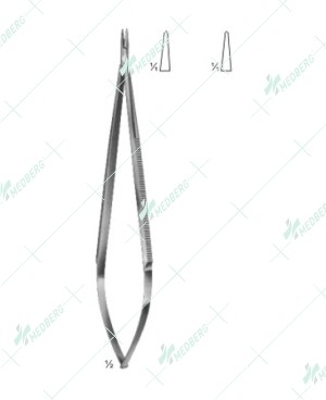Jacobson Needle Holder, without Catch, 185 mm