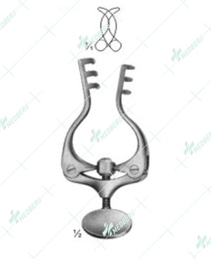 Jansen Retractors, 100 mm
