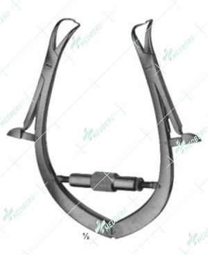 Joll Vaginal Retractors, 155 mm