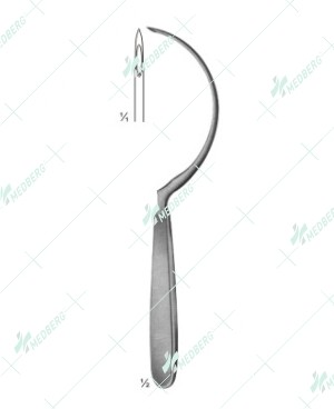 Jonesco, Needle for wire suture, 185 mm
