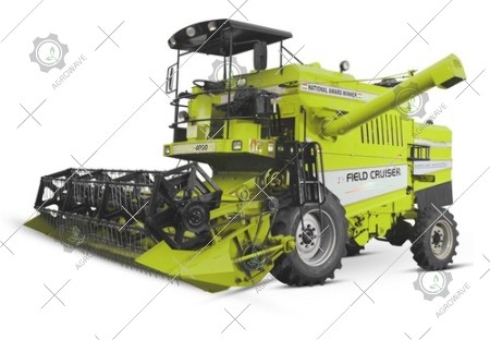 Agrowave-4000 4x4 Combine Harvester