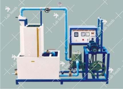 COMPUTER CONTROLLED - RECIPROCATING PUMP TEST RIG - Variable Speed  (With Data Logging Facility)