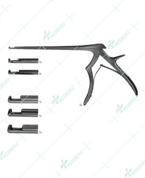 Kerrison-Jacoby Bone Punches, upwards cutting, 180 mm