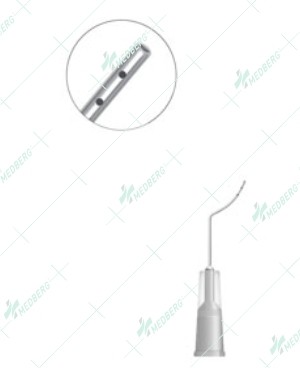 Lasik Cannula, 4 ports, formed at 9mm sterile, disposable, 27 gauge