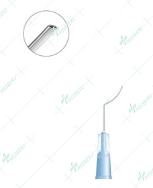 Lasik Cannula, formed at 11mm flattened sterile, disposable, 23 gauge