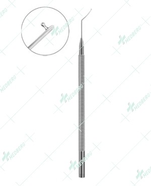 Lester IOL Manipulator, vaulted shank
