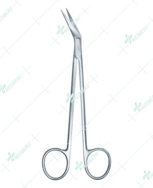 Locklin Angled Scissor, 15.5cm