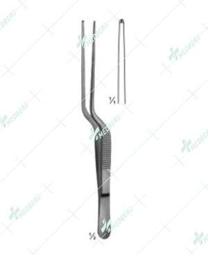 Lucae Forceps, 1x2 teeth