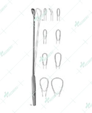 Luer-Korte Modif, with malleable shaft, 2.8 mm