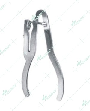 Lvory Rubber Dam Clamp Forceps, 160 mm
