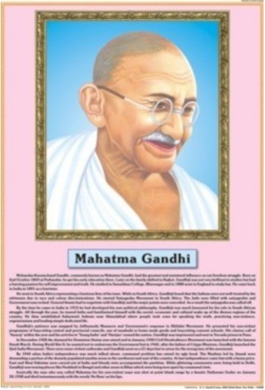Mahatma Gandhi Chart