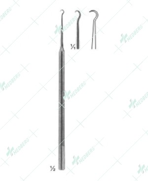 Mannerfelt Retractors, modif sharp, 135 mm