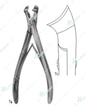 Markwalder Rib Rongeur, 190 mm