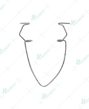 McIntyre Wire Speculum, gently curved springs