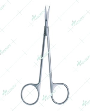 Micro Goldman Fox Scissors-Curved, 11.5cm long