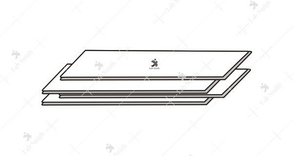 Micro Slide 75 x 25 Prepared from high Quality thin glass, 1.00-1.2mm thick packed with paper in between each slide and sealed in transparent P.P. Envelope, Pk. of 50.