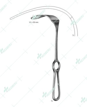 Mikulicz Simon Retractors, 250 mm