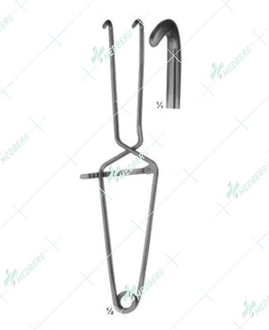 Millin Bladder Neck Spreader, 285 mm