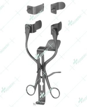 Millin Bladder Retractors, 105 x 45 mm