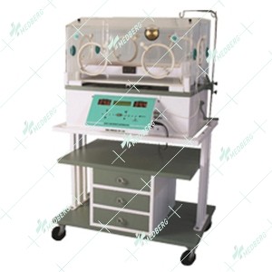 Incubator Mounted on Trolley with 3 Drawers and Double Walled Canopy