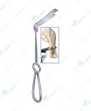 Misch Ramus Retractor – Left, 21cm