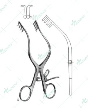 Mollison Retractors, Finsen, 155 mm