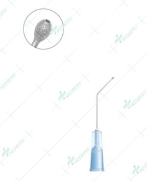 Olive Polisher Cannula, 23 gauge