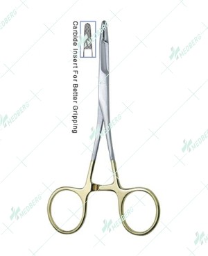 Olsen Hegar Needle Holder, with Scissor
