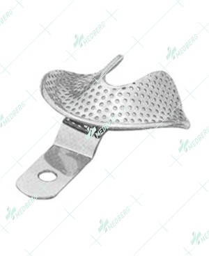 Perforated Total Denture Stainless Steel Impression Tray
