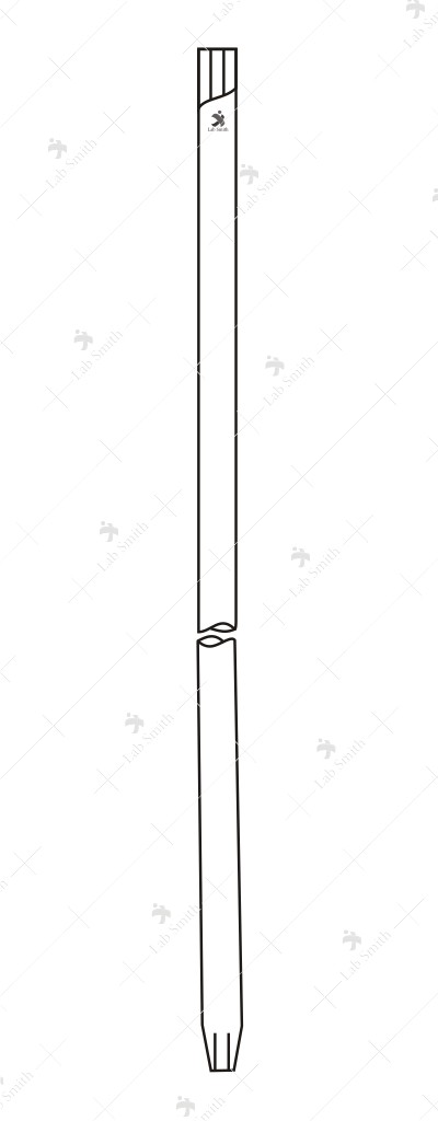Pipette Artificial Insemination, Cattle, Taper Tip, 450 mm long.
