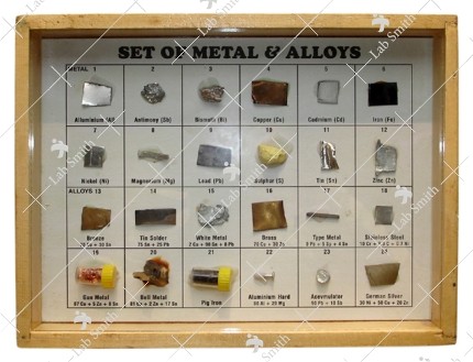 Collection of 24 Metals & Alloys
