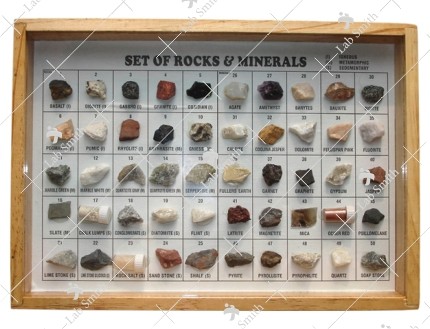 Collection of 50 Rocks & Minerals (25 +25)