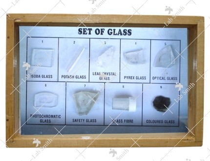 Collection of 9 Glass