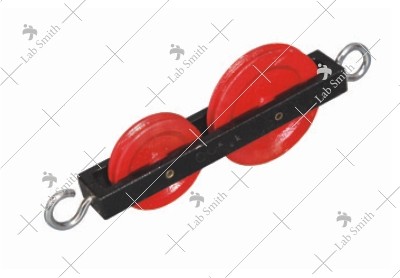 Pulley, Double In Line, Metal