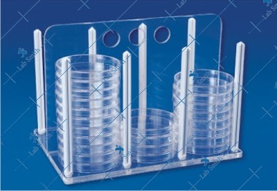 Economy Rack For Petri Dishes