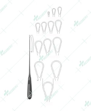 Recamier Biopsy Instrument, 300 mm