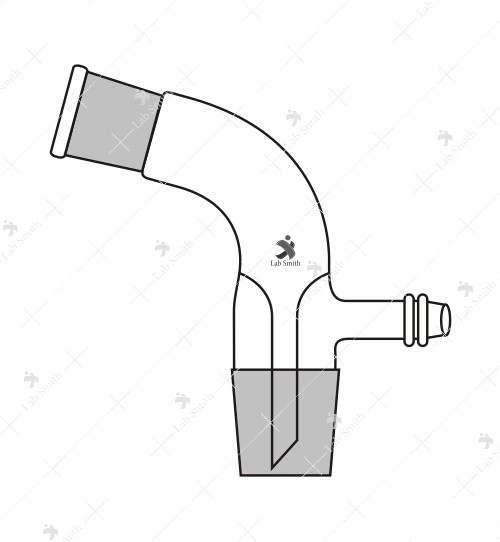 Receiver Adapters, Bend or Straight with Vacuum connection.