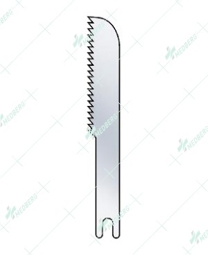 Reciprocating Saw Blade, 15mm