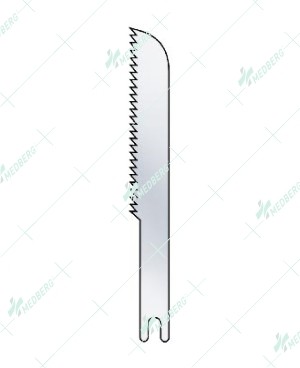 Reciprocating Saw Blade, 17mm
