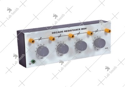 Resistance Box, Decade Pattern, Four Dials