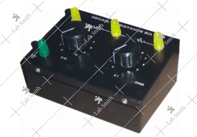 Resistance Box, Decade Pattern, Two Dials