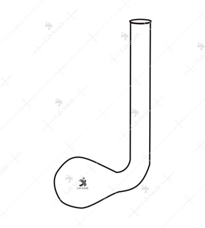 Retort Shaped Vessel, for the culture of plants in a spacedevoid of oxygen.