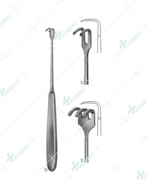 Retractors Tendon Hook, 175 mm