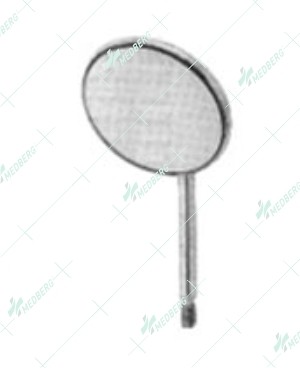 Rhodium Front Surface Mouth Mirrors, 22 mm