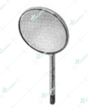 Rhodium Mouth Mirrors, 24 mm