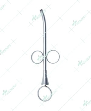 Ring Handle Syringe – Curved, 2.1cc